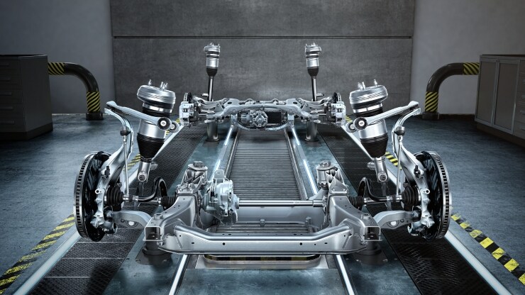 AMG RIDE CONTROL+ Fahrwerk 1