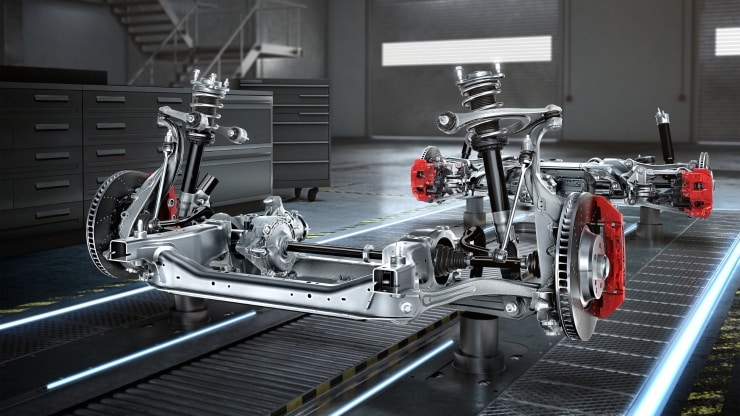 AMG RIDE CONTROL Fahrwerk 1