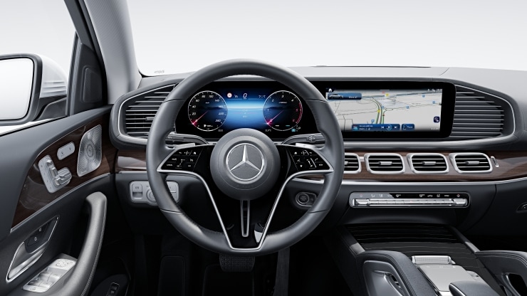 Multifunktionslenkrad in Leder Nappa Bild 1