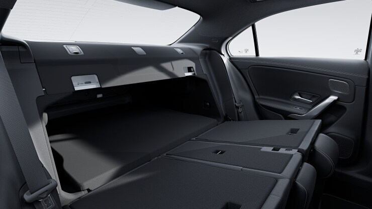 Sitzlehnen im Fond klappbar 3