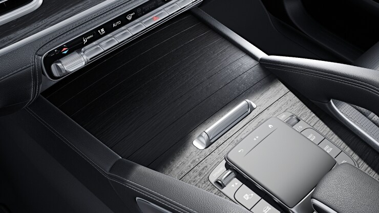 Zierelemente Holz Eiche anthrazit offenporig 3