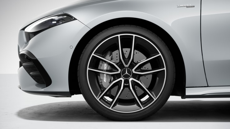 Jantes alliage AMG 19" multibranches noir brillant/naturel brillant Image 1