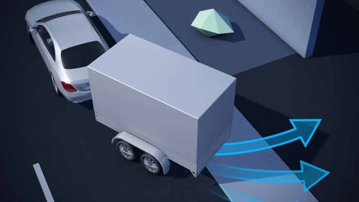 Asystent manewrowania z przyczep&aogon; Zdj&eogon;cie 1