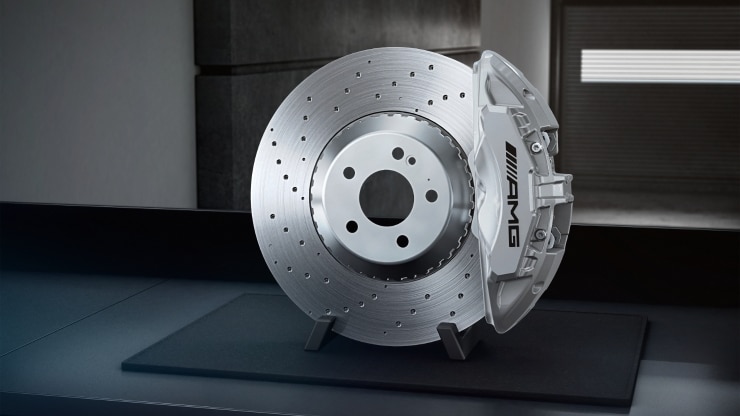 Pinzas de freno de 19" de color plateado Imagen 1