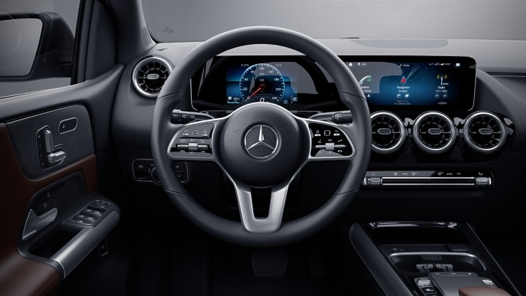 Multifunktions-Sportlenkrad in Leder Bild 1