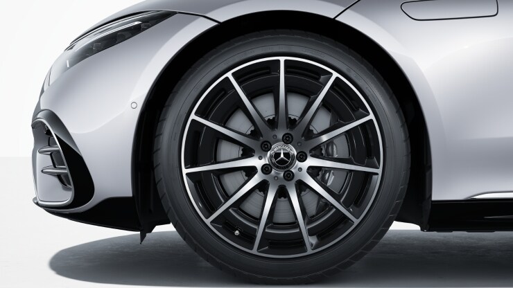 Llantas de aleaci&oacute;n AMG 53&comma;3 cm &lpar;21"&rpar; multirradio negro&comma; prop&period; aerodin&period; optimiz&period; pul&period; a alto brillo Imagen 1