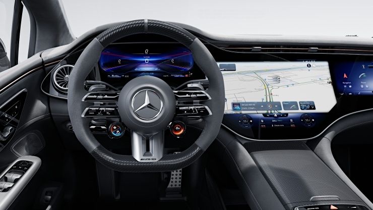 AMG Performance Lenkrad in Carbon-Design &sol; Mikrofaser MICROCUT Bild 1