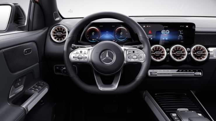 Volant sport multifonctions en cuir Nappa Image 1