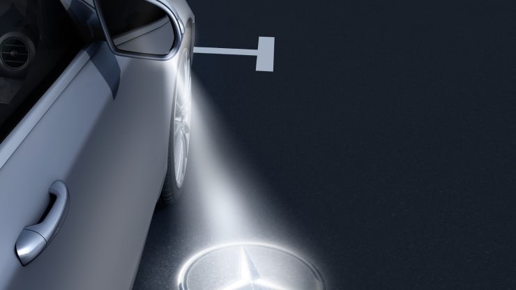 Eclairage de proximit&eacute; avec projection du logo de la marque Image 1