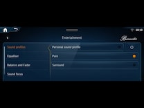 Mercedes-AMG GT 4-Door Coupé Burmester® surround sound system