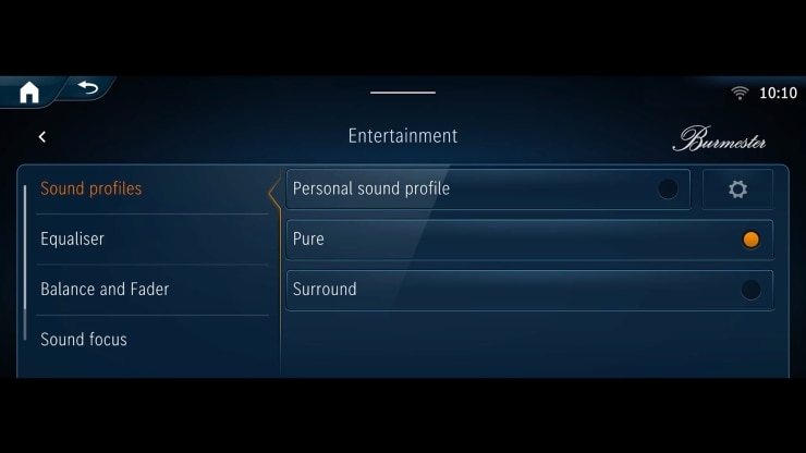 Burmester&reg; Surround-Soundsystem Bild 1