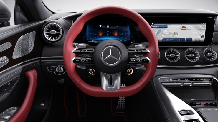 MANUFAKTUR Lenkrad zweifarbig in Leder Nappa Bild 1