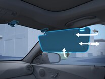 Mercedes-AMG GT 4-Door Coupé Pull-out sun visor