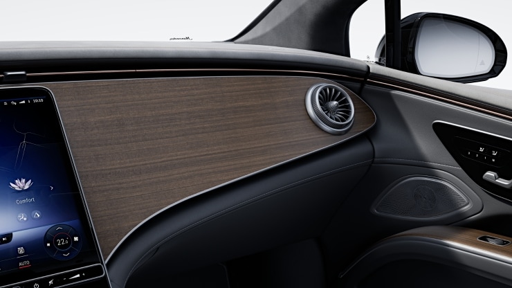 Zierelemente Holz Walnuss braun offenporig 2