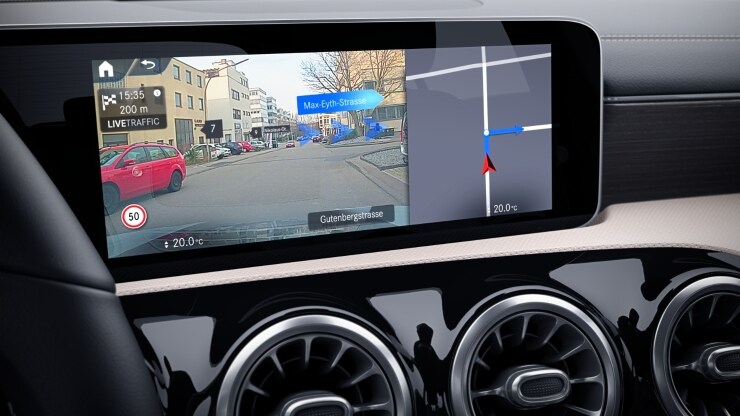 Digitales Extra: MBUX Augmented Reality für Navigation Bild 1