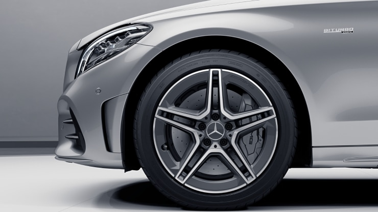 45&comma;7 cm &lpar;18"&rpar; AMG Leichtmetallr&auml;der im 5-Speichen-Design Bild 1