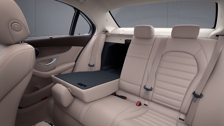 Sitzlehnen im Fond klappbar Bild 1