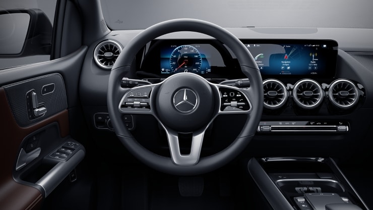 Multifunktions-Sportlenkrad in Leder Bild 1