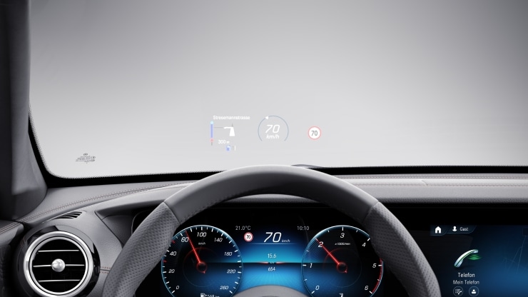 Head-up-Display Bild 1