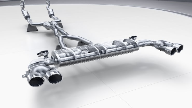 AMG Performance-Abgasanlage schaltbar 2