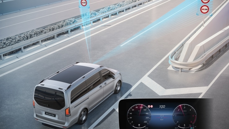 Verkehrszeichen-Assistent Bild 1