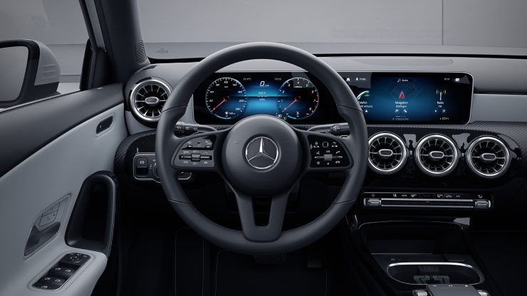 Multifunktions-Sportlenkrad in Leder Bild 1