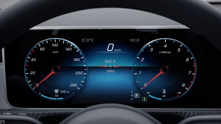 Volldigitales Instrumenten-Display 1