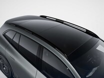 EQS SUV Dachreling aus Aluminium in Schwarz hochglänzend