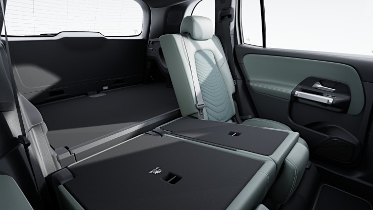 Sitzlehnen im Fond klappbar 3