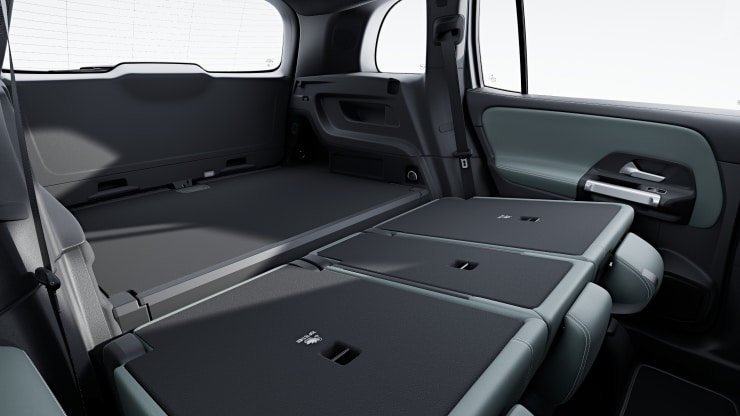 Sitzlehnen im Fond klappbar 4