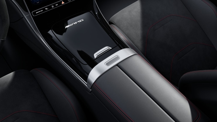 Mittelkonsole in Schwarz hochgl&auml;nzend 1