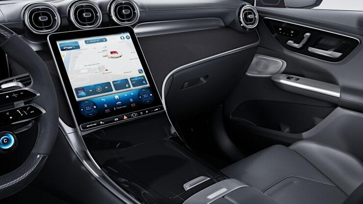 Inserts d&eacute;coratifs en tilleul linestructure anthracite &agrave; pores ouverts 2