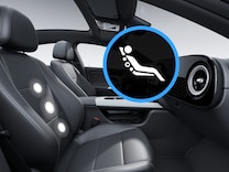 CLA Shooting Brake Business Solution Massagefunctie voor