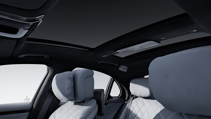 Techo interior en Microfibra MICROCUT negro Imagen 1