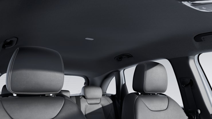 Innenhimmel Stoff schwarz 1