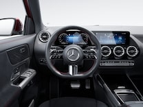 GLA 多功能Nappa真皮平底跑車方向盤