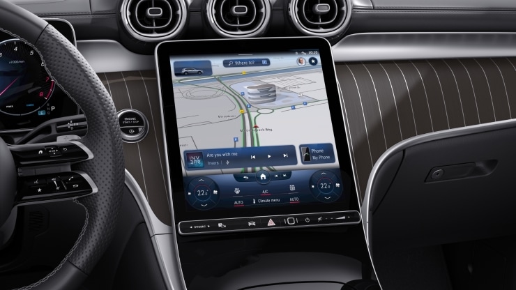 Ecran central OLED Image 1