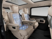 Třída V Vyhřívání a ventilace sedadel v 1. řadě za řidičem