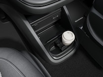 EQV Console centr. avec vide-poche+p.-gobelet mi-luxe