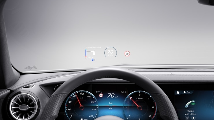 Head-up-Display Bild 1