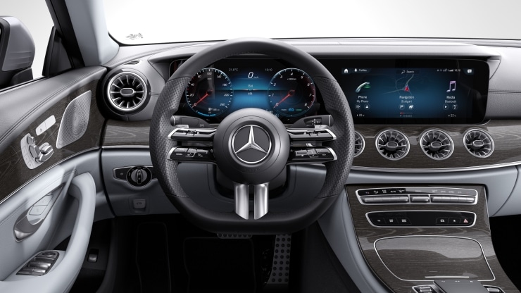 Multifunktions-Sportlenkrad in Leder Nappa Bild 1