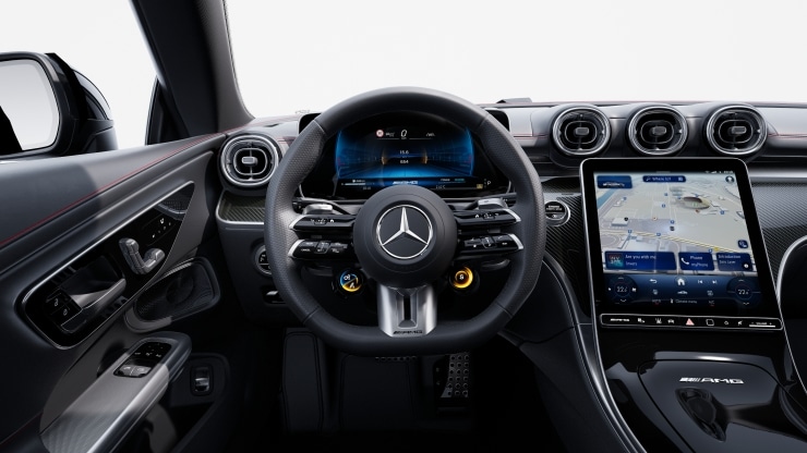 AMG Performance Lenkrad in Leder Nappa 2