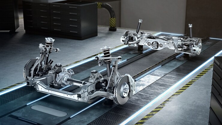 AMG RIDE CONTROL Fahrwerk 2