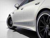 Mercedes-AMG GT 4-Door Coupé AMG 스포츠 스트라이프, 실버