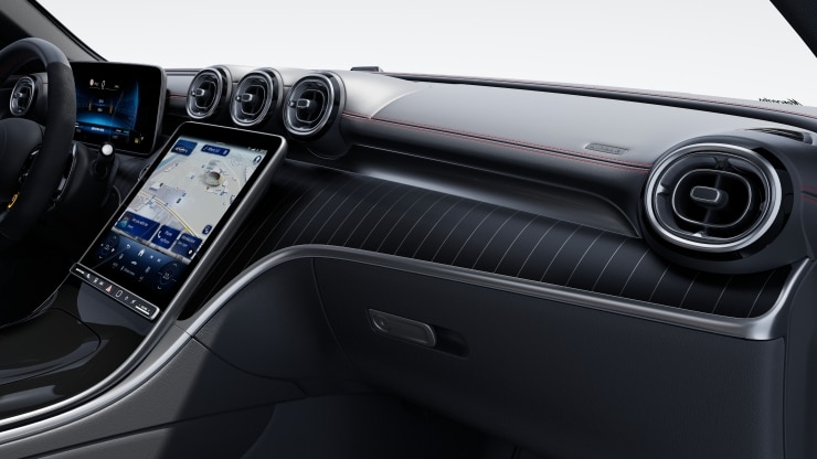 Instrumententafel und Bordkanten in Ledernachbildung ARTICO in Nappaoptik 2