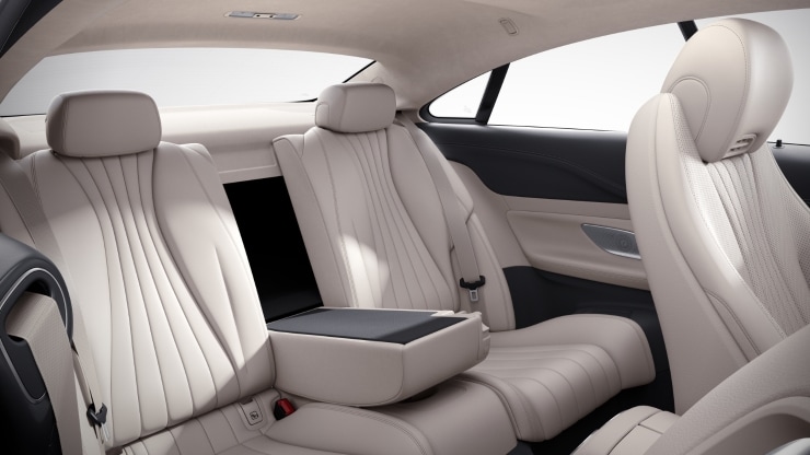 Sitzlehnen im Fond klappbar 4