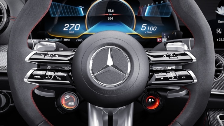 AMG Lenkradtasten Bild 1