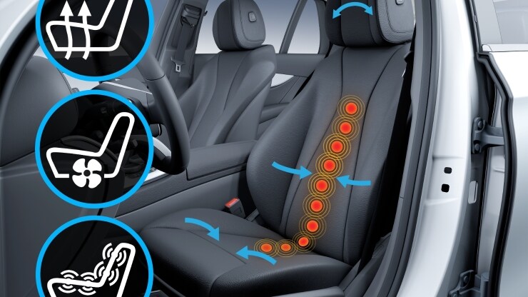 Multikontursitze f&uuml;r Fahrer und Beifahrer Bild 1