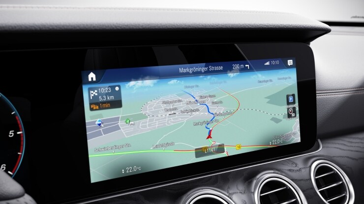 Digitales Extra&colon; MBUX Navigation Plus Bild 1