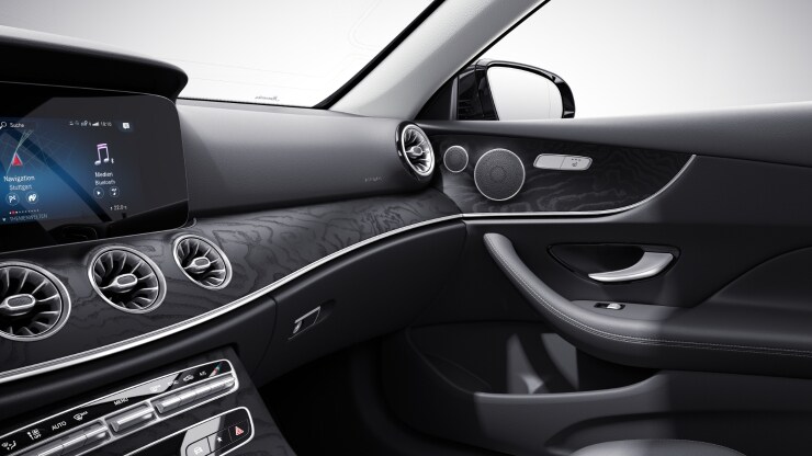 Zierelemente Holz Esche schwarz offenporig Bild 1